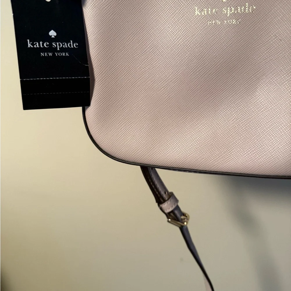Kate Spade Schuyler Small Crossbody Warm Beige‎ Leather Bag KE702 $249 K